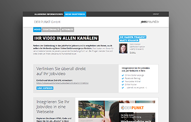 JOBSaround-Loginbereich-und-Content-Editor
