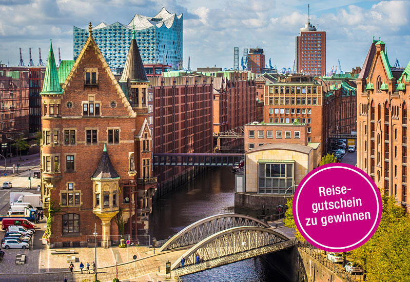 Reisegutschein zu gewinnen